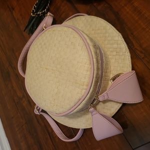 Betsey Johnson wicker hat